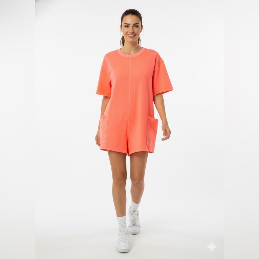 Free People Movement Women's Hot Shot Tee Romper
